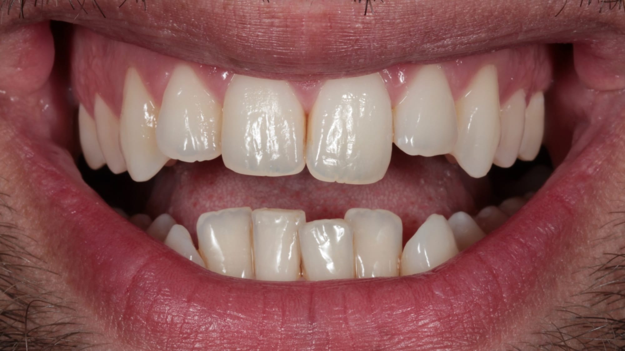 Before — Crowding and deep bite correction